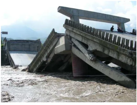 Figure 3.7 Bridge and slab failure 