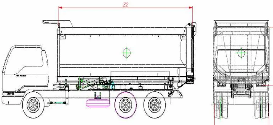 Gambar 3. Variabel Perancangan Vessel Truck 