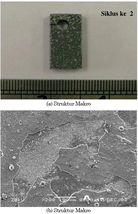 Gambar 4. Profil Konsentrasi Lapisan Aluminida pada Substrat Paduan Ti–42,5 Al Hasil Pack Aluminizing pada Temperatur 900°C Selama 10 Jam 