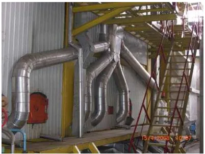 Gambar II.7 : Keterpasangan economizer pada recovery boiler 