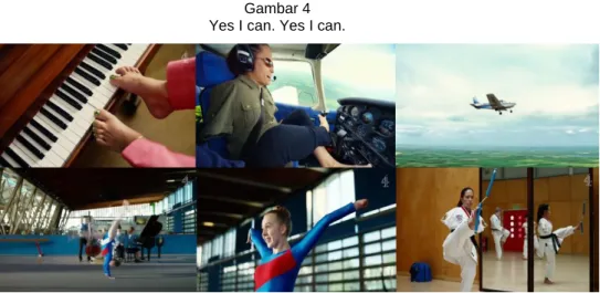 Gambar 4  Yes I can. Yes I can. 