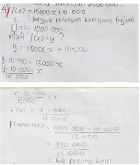 Gambar 4.10 Tes Tertulis Subjek L1  Nomor 4.(c) 