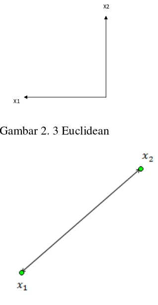 Gambar 2. 3 Euclidean 