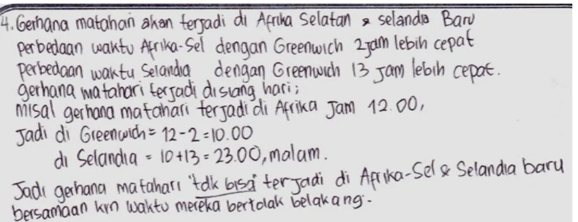 Gambar 1. Jawaban Siswa A 