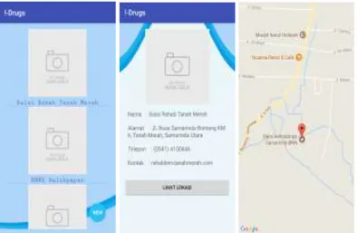 Gambar 5. Proses Menampilkan Data IPWL dan Lokasinya  5.  Testimoni 