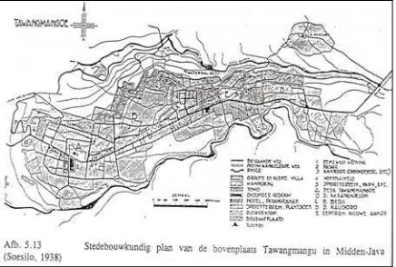 Gambar 7. Kota Peristirahatan Tawangmangu th. 1945.  