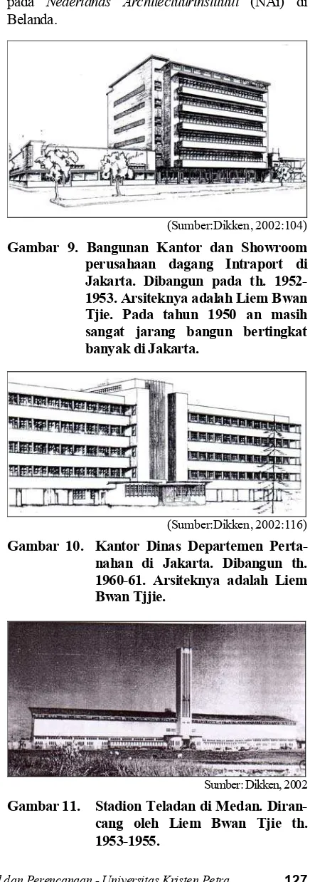 Gambar 11.  Stadion Teladan di Medan. Diran-cang oleh Liem Bwan Tjie th. 1953-1955. 