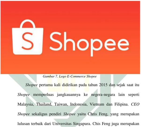 Gambar 7. Logo E-Commerce Shopee 