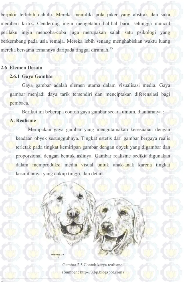 Gambar 2.5 Contoh karya realisme.  (Sumber : http-//3.bp.blogspot.com)
