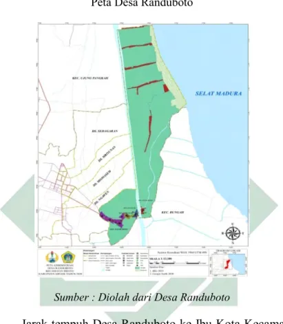 Gambar 4.1 Peta Desa Randuboto