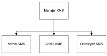 Gambar 4.11 Struktur Organisasi KMS 