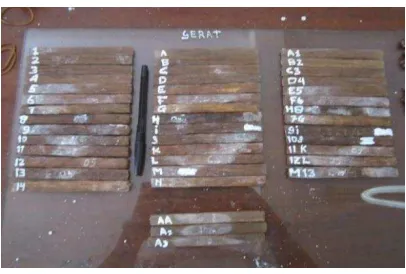 Gambar 3.1 Hasil cetakan specimen uji 