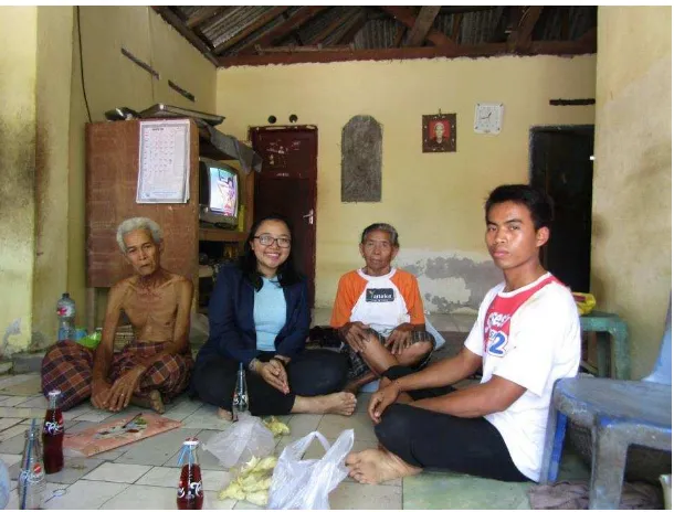 Gambar 3. Foto bersama keluarga Bapak I Ketut Alit Suk 