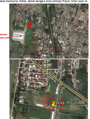 Gambar 5.1 Lokasi Tapak Rumah Sakit Pendidikan Universitas Semarang
