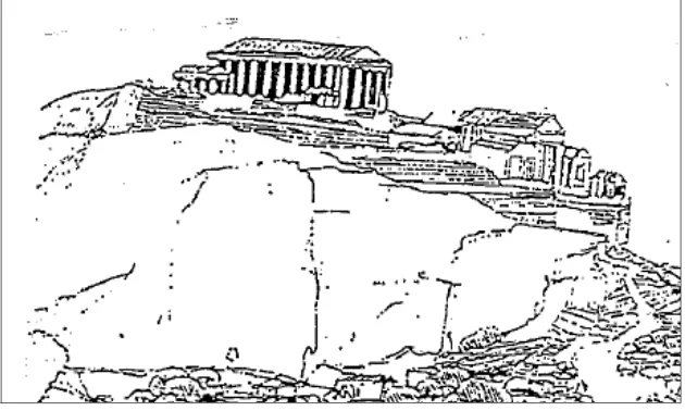 Gambar 2.5 Kawasan Agora di Bukit Acropolis, Yunani 