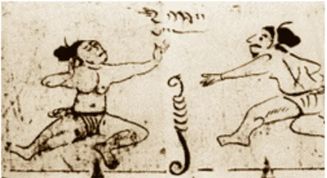 Gambar 2. Lukisan taekwondo pada masa DInasti  Kogooryo di Korea 