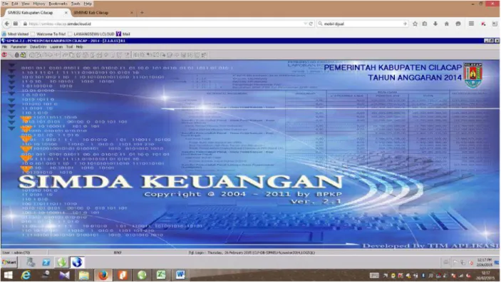 Gambar  2.1  Aplikasi Simda Keuangan