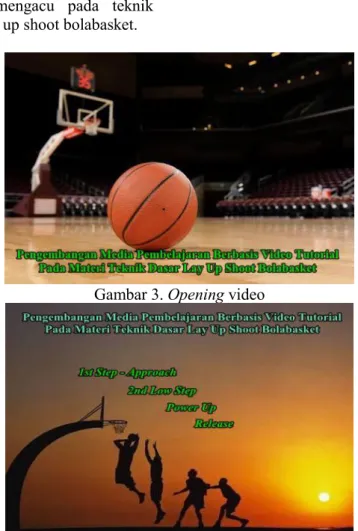 Gambar 3. Opening video
