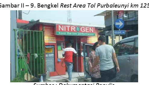 Gambar II – 9. Bengkel Rest Area Tol Purbaleunyi km 125 