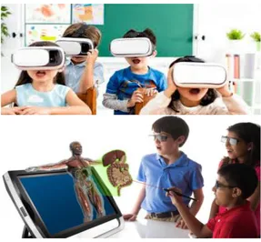 Gambar 1. Virtual Reality Learning 