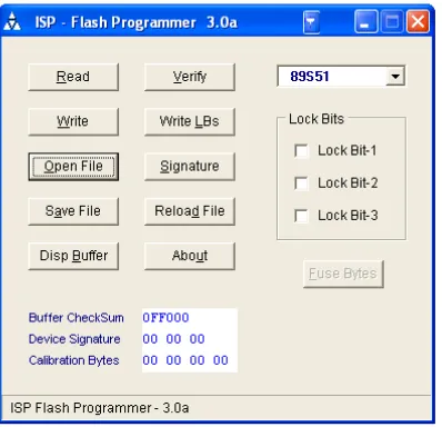 Gambar 2.7. ISP- Flash Programmer 3.a 
