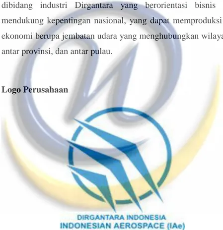 Gambar 3.1 Logo PT. Dirgantara Indonesia 