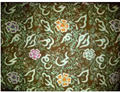 Gambar 1. Kain/Batik Besurek (Ini, 2018) 