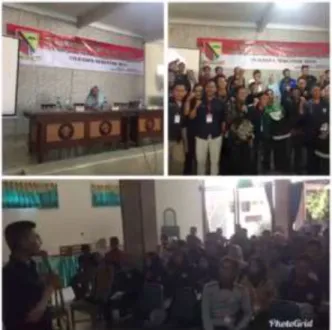 Gambar 1. Pendidikan Politik  Bagi Organisasi  Kemasyarakatan  Tingkat  Kabupaten  Bandung,  Kesbangpol Kabupaten Bandung, Agustus 2019