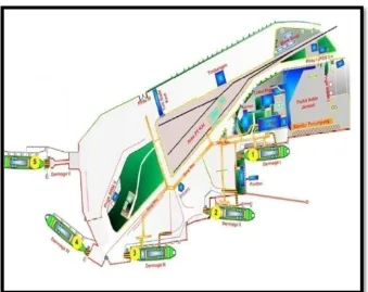 Gambar 4.3 Peta Lay Out Pelabuhan Penyeberangan Bakauheni 