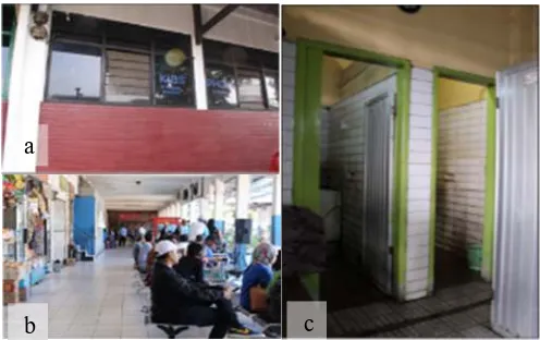Gambar 4 Kegiatan Penumpang di Kawasan Terminal Leuwipanjang Kota Bandung Sumber: hasil dokumentasi peneliti, 2017 