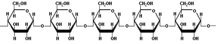 Gambar 1. Struktur amilosa 