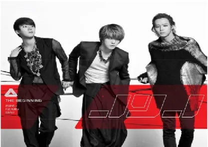 Gambar  4.4. Salah  satu  album  JYJ  yang  berjudul  The  Beginning (http://www.jpopasia.com/).