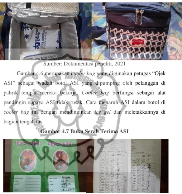 Gambar 4.6  Cooler bag atau Tas 
