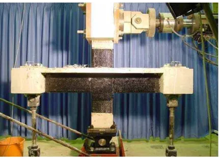 Gambar 5.5 Percobaan Beam-Column Joint di Laboratorium 