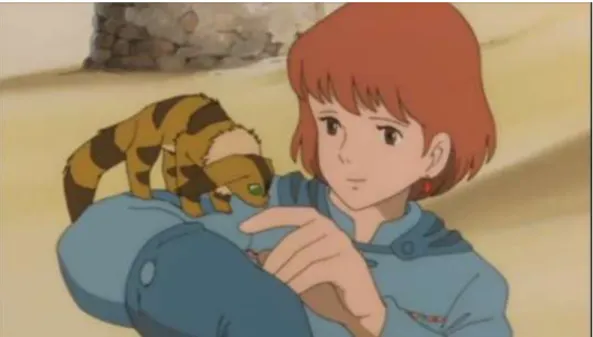 Gambar 1 : Nausicaä (00:13:57) 