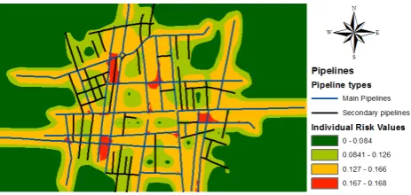 Figure 8 Individual Risk Map - All of Consequences 