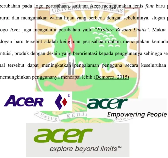 Gambar 1.1Simbol atau Logo Acer  