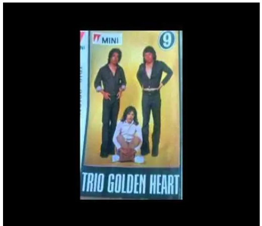 Gambar 4.1 Sampul Album Trio Golden Heart 