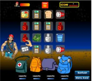 Gambar 7.  Gameplay Evakuator 