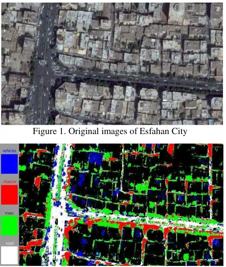 Figure 1. Original images of Esfahan City 