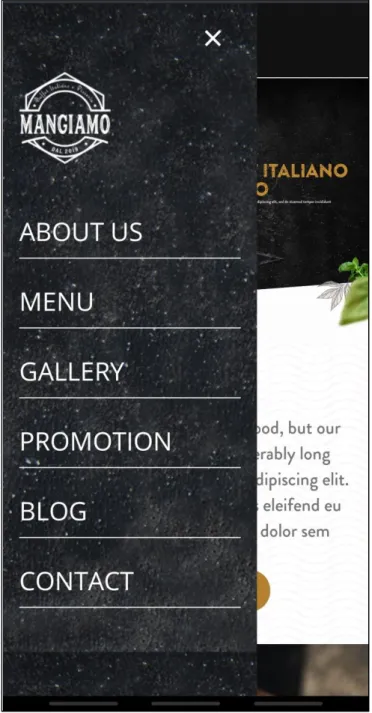 Gambar 3. 16 Implementasi Fitur Sidebar 