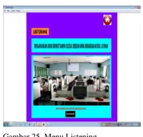 Gambar 26. Menu Writing 