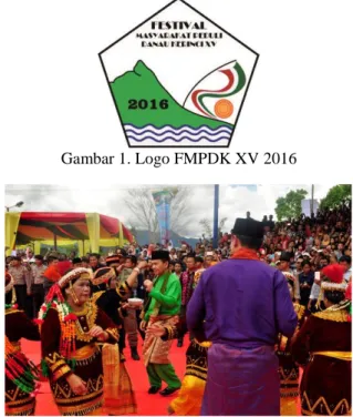 Gambar 1. Logo FMPDK XV 2016 