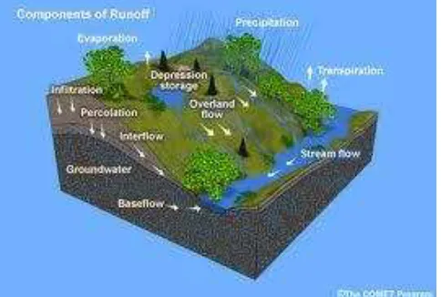 Gambar 5. Komponen-komponen Run Off 