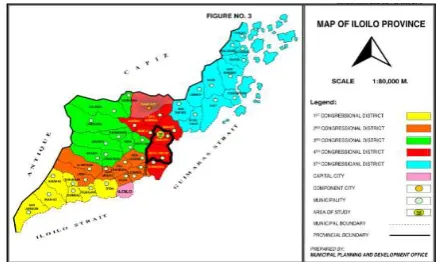 Figure 1. Study area (Source: Anilao Municipal Planning and Development Office) 