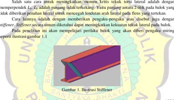 Gambar 1. Ilustrasi Stiffener 