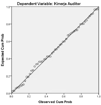 Gambar 4.1 Grafik Normal P-Plot 