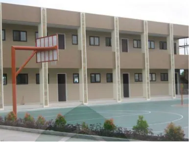 Gambar II.22. Lapangan basket Sekolah Islam Terpadu Al-Bayyinah  (Sumber : albayyinah.sch.id diakses 17 Juni 2018) 