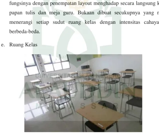 Gambar II.25. Ruang kelas Sekolah Islam Terpadu Al-Bayyinah  (Sumber : .albayyinah.sch.id diakses 17 Juni 2018)  Ruang kelas Sekolah digunakan pada saat proses belajar dan mengajar 