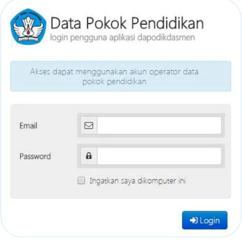 Gambar. url Manejemen Dapodik 